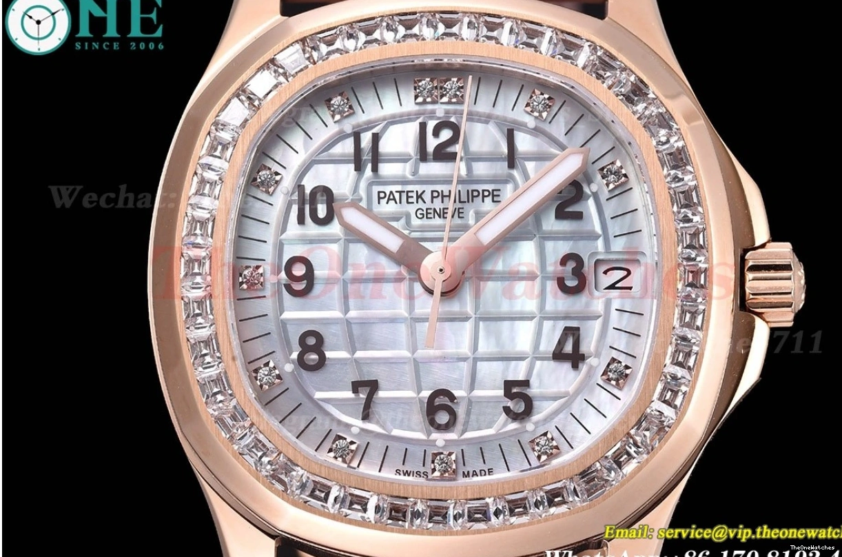 Dial RG A324 Dia Ladies Mop 35.6mm Aquanaut RU PPF 0518